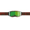 OCULOS SCOTT PROSPECT ISDE PORTUGAL - VERMELHO / VERDE - LENTE ESPELHO VERDE